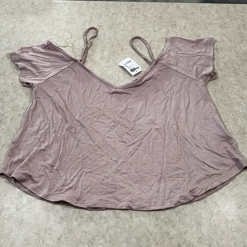 NWT Charlotte Russe top mauve purple